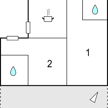 公寓 Beautiful In With 2 Bedrooms 克勒施特勒